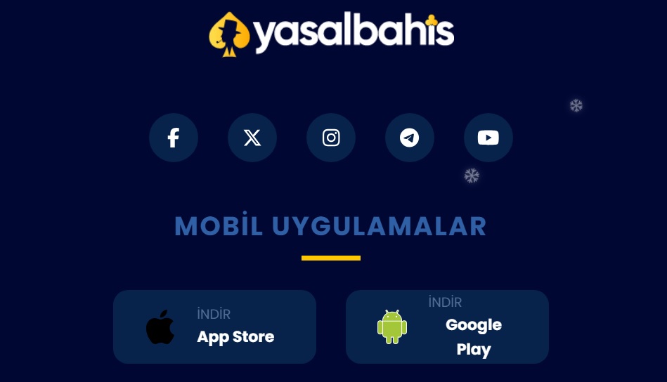 yasalbahis mobil uygulama
