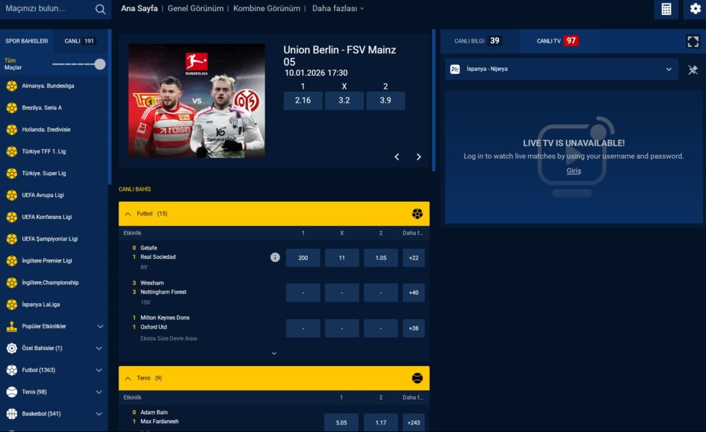 yasalbahis spor bahisleri